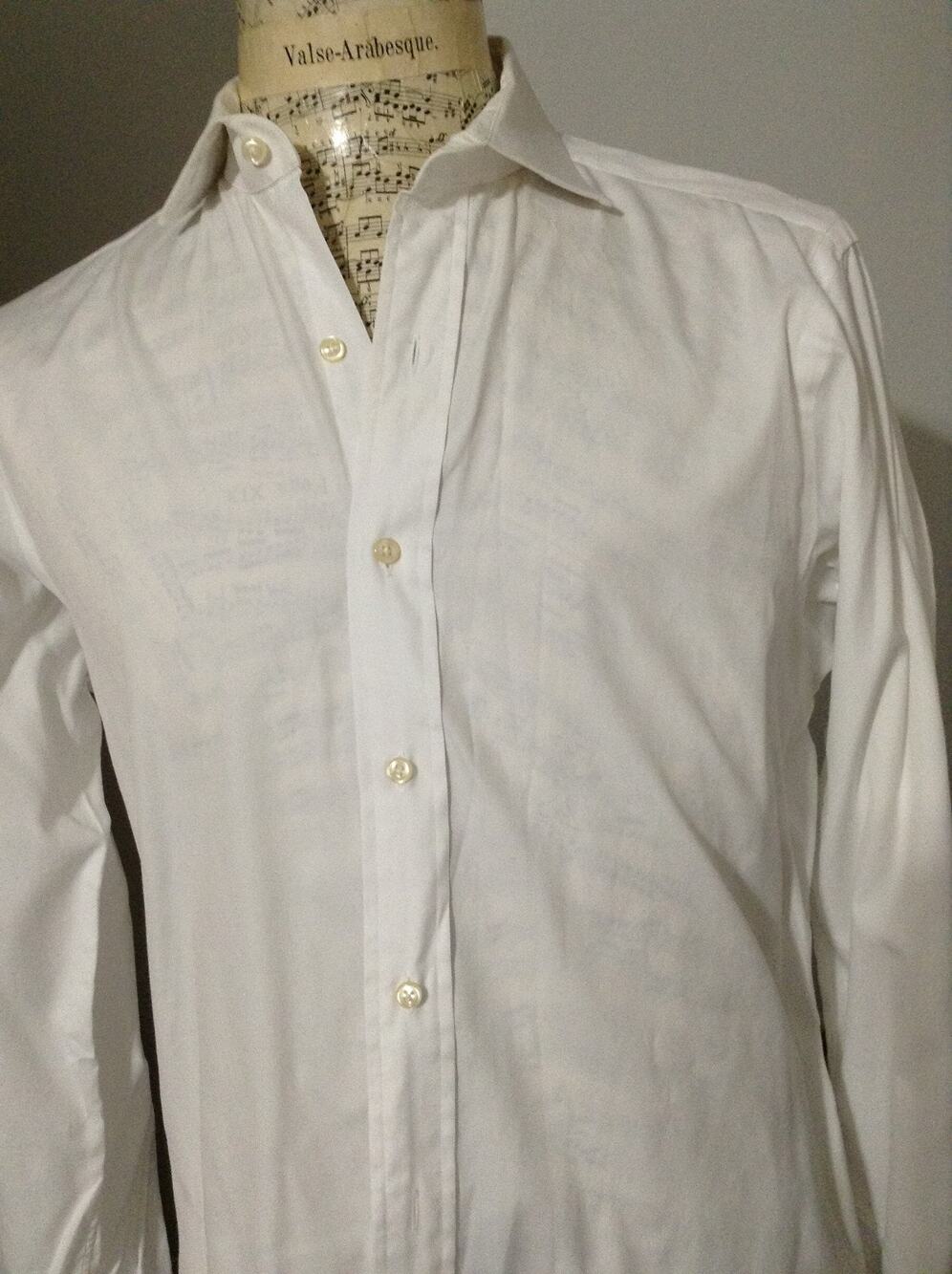 Polo Ralph Lauren Regent Classic Fit Dress Shirt Mens 16 34/35 White Long Sleeve
